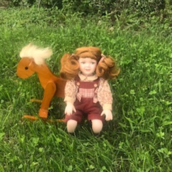 Beautiful Gabby & Rocking Horse 🐎 - Picture 5 of 6